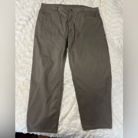 George Men's Chinos in Dark Gray Khaki 42x30 - Picture 1 of 4